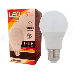 หลอดไฟ STL LED NO.A1801 BULB 18W AC180-265V. 50/60HZ 6500K DAYLIGHT