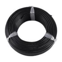 สายไฟ VSF THAI UNION Cable wire : Black , 1 x 2.5 sqmm. (90 MT/EA)