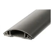 รางร้อยสายหลังเต่าสีเทา แบบวางพื้น PRI NO.FD30 Floor Cable Trunking :Grey , 2mt