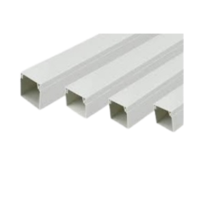 รางร้อยสายไฟชนิดทึบ PRI  No.WW- 6060 Cable Trunking , 60 x 60 mm. x 2 mt (สีขาว)