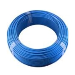 สายไฟ THW THAI UNION Cable wire : Blue , 1 x 1.5 sqmm. (90mt/ea)