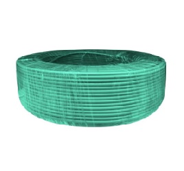 สายไฟ THAI YAZAKI Cable wire : THW Green , 1 x 4 sqmm. (100 MT/EA)