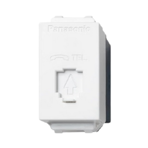 เต้ารับโทรศัพท์ Panasonic NO.WEG 2164 Telephone socket , 6P 4C