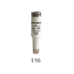 ลูกฟิวส์ D BOGENFUSE NO.E16 Diazed Fuse : 6A , 500V / (13.2x50mm.)