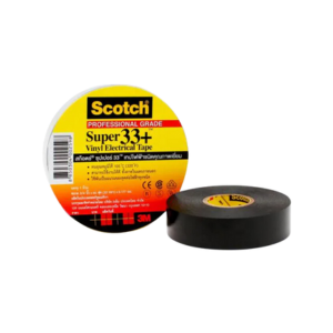 เทปพันสายไฟ 3M NO.Scotch-Super 33 , 3/4&quot; x 66 ฟุต