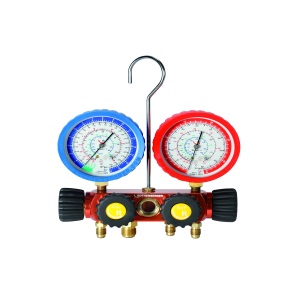 เกจเติมน้ำยาแอร์ ROTHENBERGER NO.R-17 Manifold gauge , 36&quot; with cable (R-410A)