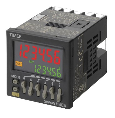 ดิจิตอลไทม์เมอร์ OMRON NO.H5CX-L8SD Digital timer 12-24 VDC 9.999 S - 999.9 HR