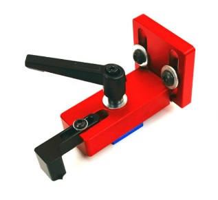 อุปกรณ์ยึดจับโต๊ะตัดไม้ FNICEL Sliding stop Brackets Mitre Gauge Fence Connector for Woodworking