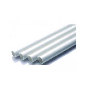 ท่อร้อยสายไฟสีขาวตราช้าง SCG Conduit White , 1/2&quot; (18mm.) 3 mt/ea