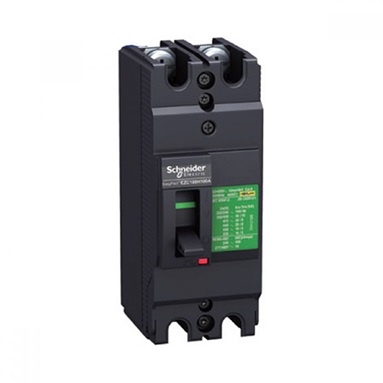 สวิตซ์ตัดตอนอัตโนมัติ SCHNEIDER No.EZD100H2050 Circuit Breaker , 2P 50A