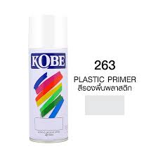 สีสเปรย์ KOBE No.263 Spray paint : PLASTIC PRIMER , 400cc