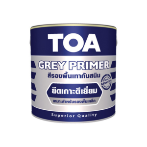 สีรองพื้นเทากันสนิม TOA No.#2010 GREY PRIMER , 1GL.