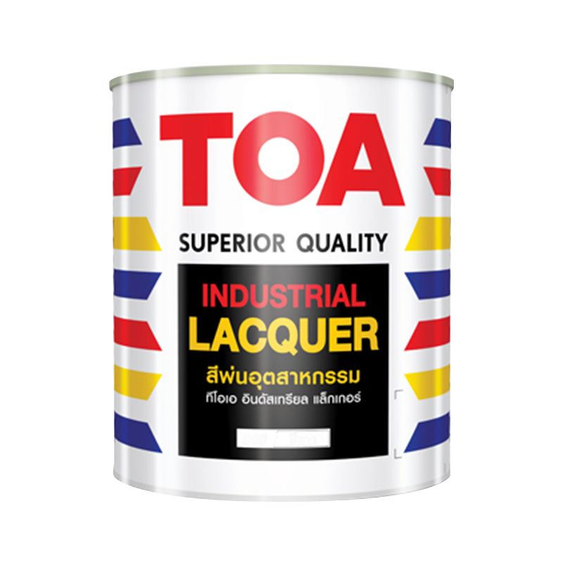 สีพ่นอุตสาหกรรมเงา TOA No.909 Industrial spray paint , 1GL. (ALUMINIUM)