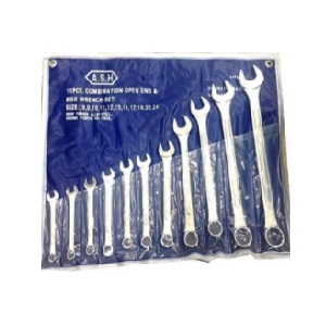 ชุดประแจแหวนข้างปากตาย AIGO Combination ratcheting head wrench set , 8 - 24 mm. (11pcs/ea)