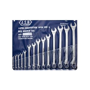 ชุดประแจแหวนข้างปากตาย AIGO Combination ratcheting head wrench set  , 8 - 24 mm. (14pcs/ea)