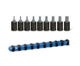 WRIGHT-TOOL NO.363 3/8&quot;Dr. 9Pc. Metric Impact Hex Bit Socket Set