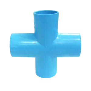 ข้อต่อสี่ทาง 90 องศา ท่อน้ำไทย PVC TS CROSS , 1&quot;