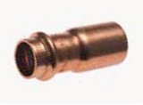 ข้อต่อตรงลดทองแดง Conex Banninger No.PA5240 0080600 Fitting Reducer ( &gt;B&lt; press ) , 1&quot; x 3/4&quot;