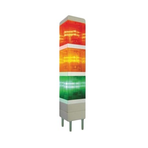 ทาวเวอร์ไลท์ (ทรงสี่เหลี่ยม) TEND No.TSWL5-3 Tower light : Square 50 mm. 3 Section , 24V