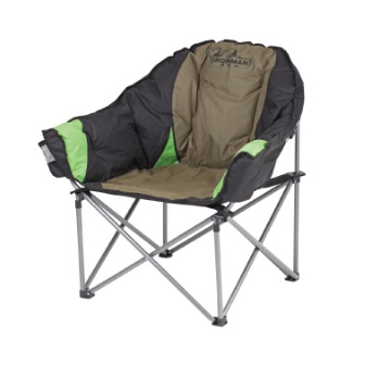 เก้าอี้เล้าจ์แชร์คิงไซด์ขนาดใหญ่ IRONMAN NO.ICHAIRL003 t ICHAIRMS Deluxe Lounge Camp Chair (150kg rated) - While Stocks Last