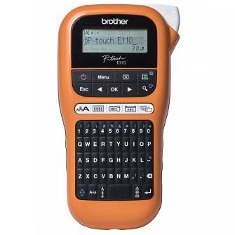 เครื่องพิมพ์อักษร BROTHER No.PT-E110VP Label Printer (TZe  3.5 ,6 , 9, 12 mm.)