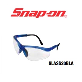 SNAP-ON No.GLASS20BLA Safety Glasses/Glass 20 series (Lens Clear , Frame Blue)