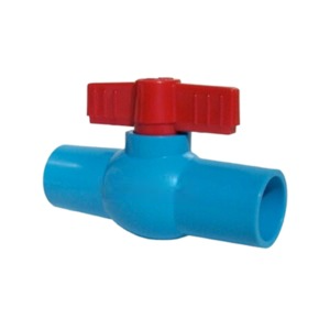 บอลวาล์วแบบสวม ท่อน้ำไทย PVC BALL VALVE-WS B , 4&quot;