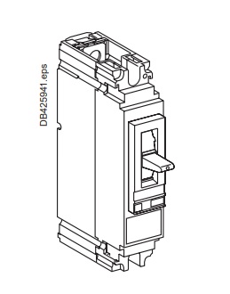 เบรคเกอร์ SCHNEIDER No.LV438562 ComPact NSX100F 18kA 1P16A , 220/240 VAC