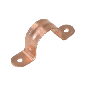 เข็มขัดรัดท่อทองแดง PROCURU Copper Tube Strap (2 Hole) : Wrot , 1/2&quot; (Approve : NSF, UPC)