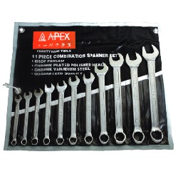 ชุดประแจแหวนข้างปากตาย APEX NO.AP-0404004 Combination Wrench Set , 8-32mm. (18pcs/set)