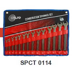 ชุดประแจแหวนข้างปากตาย CONSO No.SPCT0214 Combination Spanner Set , 10-32mm. (14pcs/set)