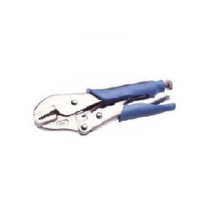 BLUE-POINT No.BDMLP7SAP Locking Pliers Straight Jaw Soft Grip , 7&quot;