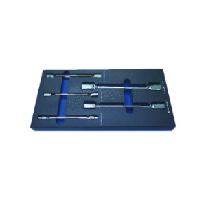 BLUE-POINT No.BPS30A Combination flex socket wrench set , (6x7,8x9,10x11,16x17,18x19mm.)