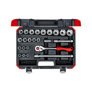 GEDORE NO.R69013024 Socket Set : Bi-Hex , 1/2&quot; (24pcs/set)