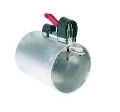 NEDERMAN No.20804961 Heavy duty Exhaust Nozzle Aluminium , Max Pipe170 mm.