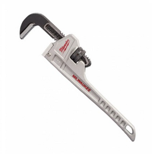 ประแจจับท่อขาเดี่ยว MILWAUKEE NO.48-22-7212 Pipe Wrench : Aluminium , 12&quot;