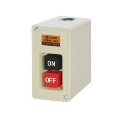 สวิตซ์กดจม QUBIX No.CBSP-315 Power Pushbutton Switch : 3P , 15A  , 600V / (Plastic)