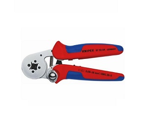 KNIPEX NO.97 55 04 Self-Adjusting Crimping Pliers for wire ferrules 0.08-10 / 16 mm²