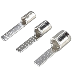 หางปลาก้านบาร์เปลือย K-KABLE No.TPIN2F-14/3.0 Non-Insulated Flat Blade Terminals : 16-14AWG , 1.04-2.63mm.