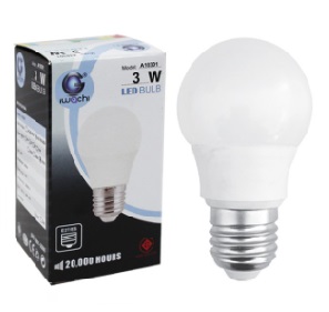 หลอดปิงปอง IWACHI No.A10301 IWC BULB , 3W Warm-white