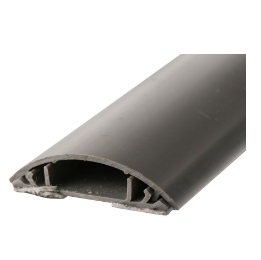 รางร้อยสายหลังเต่าสีเทา PROF No.RF1875 Floor Cable Trunking , 18 x 75 mm. x 2 m. (Grey)