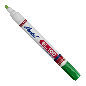 ปากกา MARKAL No.31240520  SL.100 is a xylene-free, low-odor fast-drying liquid paint marker : Geen