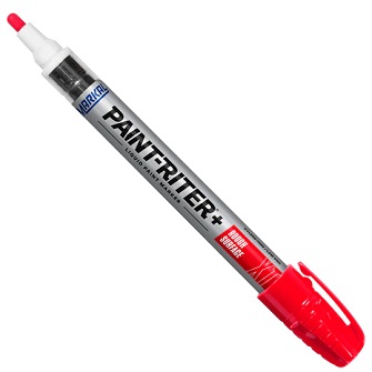 ปากกาเคมี MARKAL No.97252 PAINT-RITER+ Rough Surface Liquid Paint Marker 3mm. : Red