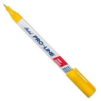 ปากกาเคมี MARKAL No.96889 PRO-LINE Micro 0.79mm. : Yellow