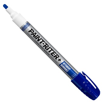 ปากกาเคมี MARKAL No.97015 Paint-Riter+ Removable Marker :Blue