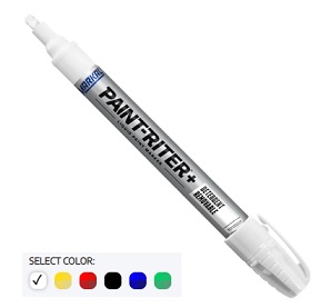 ปากกาเคมี MARKAL No.97030 Pro-wash W Paint-Riter+ Removable Marker :White