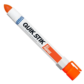 MARKAL No.61071 Quik Stik All Purpose Solid Paint Marker :Orange