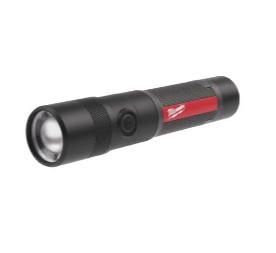 ไฟฉายโลหะหมุนปรับแสง MILWAUKEE No.L4 TMLED-301 Adjustable Metal Flashlight