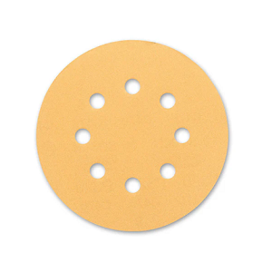 กระดาษทรายหลังสักหลาด BOSCH NO.2608608T75 C411 Velcro Sand Disc C411 For GEX-125 : H&amp;L (P500) , 5&quot; x 125 mm.