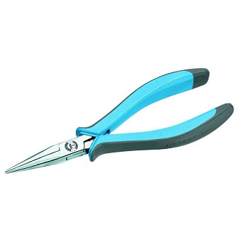 GEDORE No.6725480 Needle Nose Electronic Pliers , 155mm.